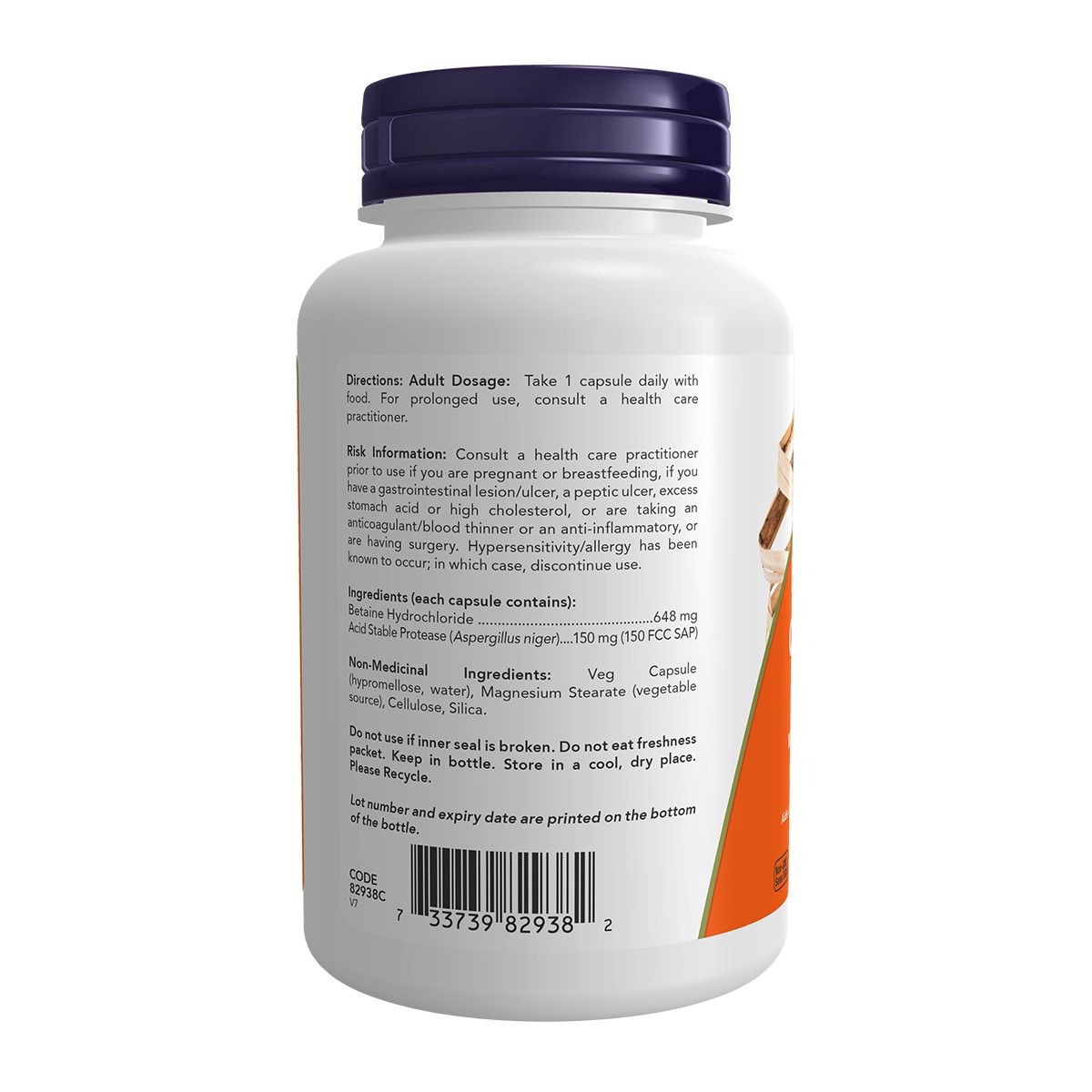 Betaine HCL 120 Vcaps