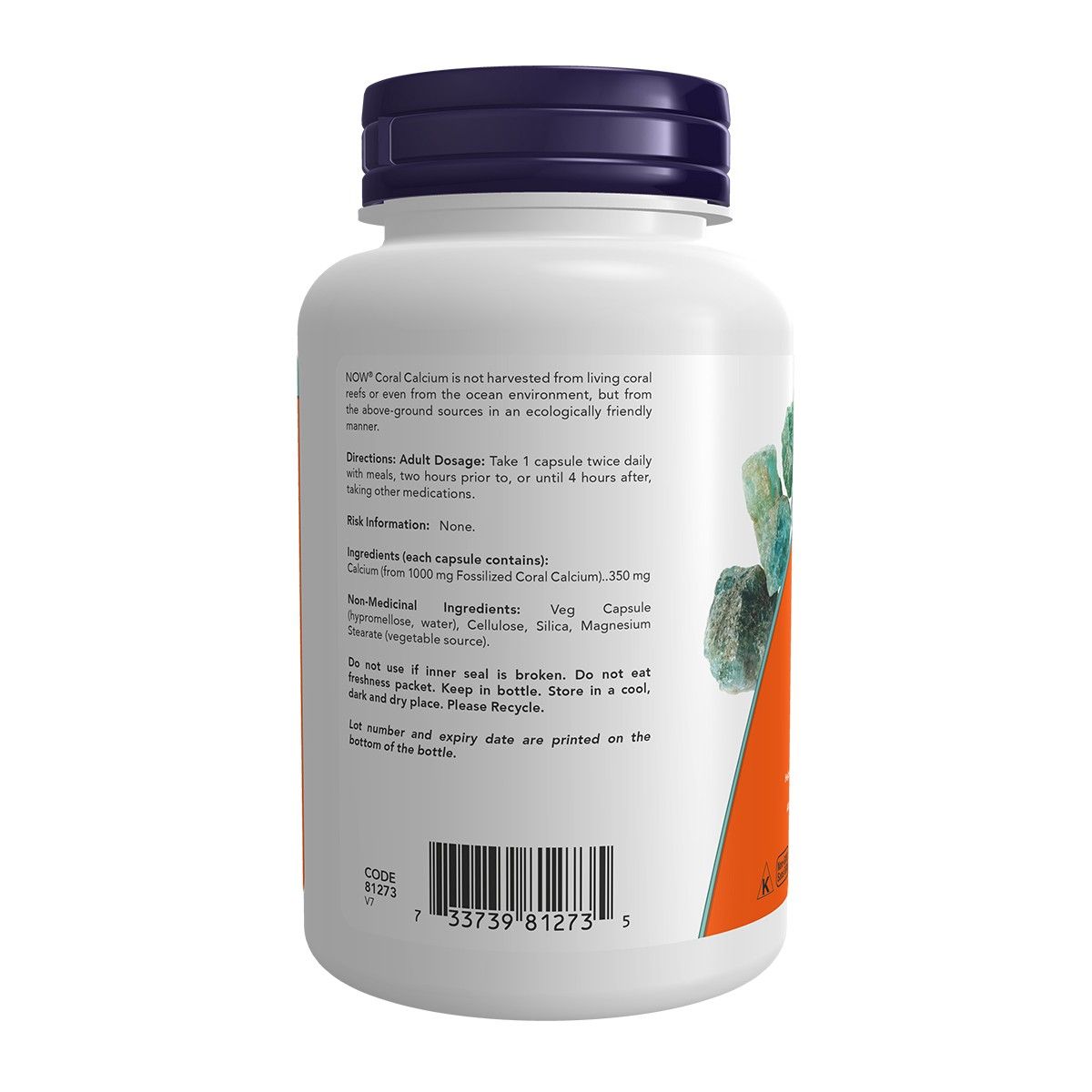 Coral Calcium 1000mg 100 Vcaps