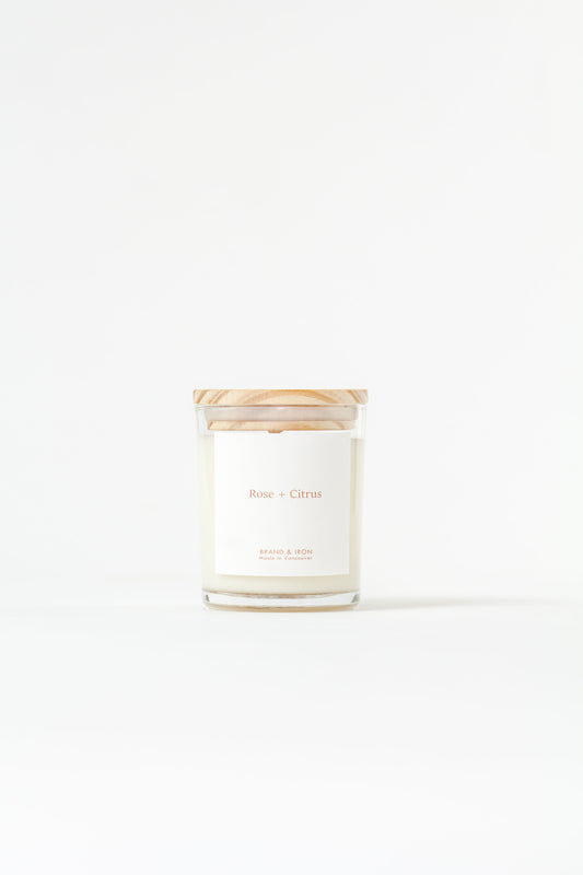 Rose and Citrus Candle