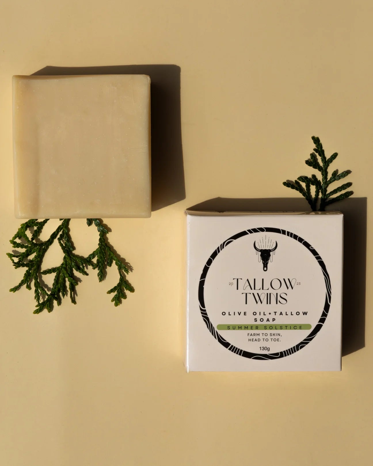 Limited Edition Olive Oil + Tallow Soap