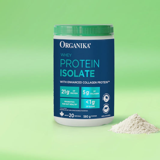 Whey Protein Isolate with Enhanced Collagen Protein