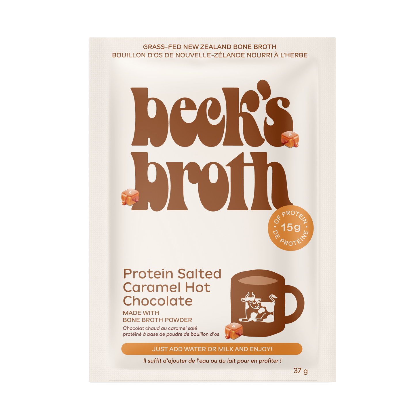 Protein Salted Caramel Hot Chocolate