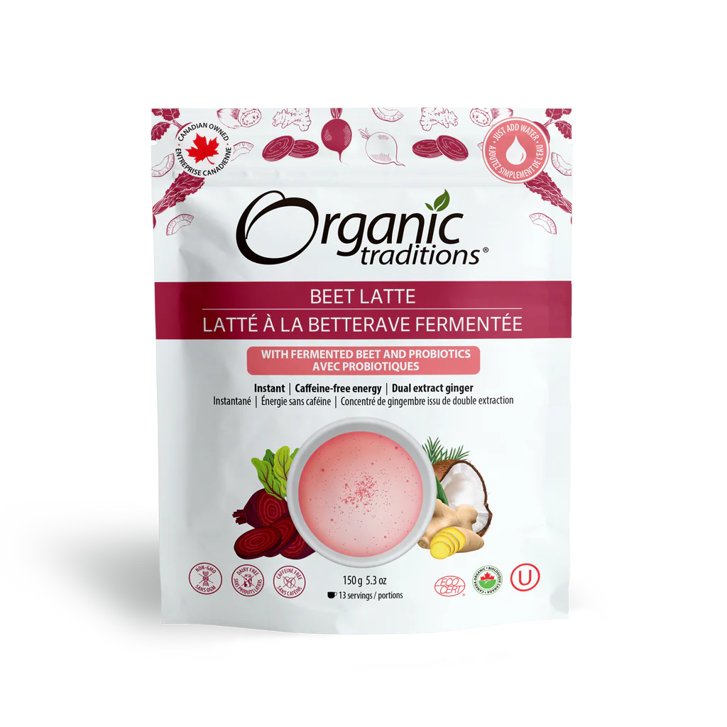 Beet Latte with Fermented Beets and Probiotics - 150g bag