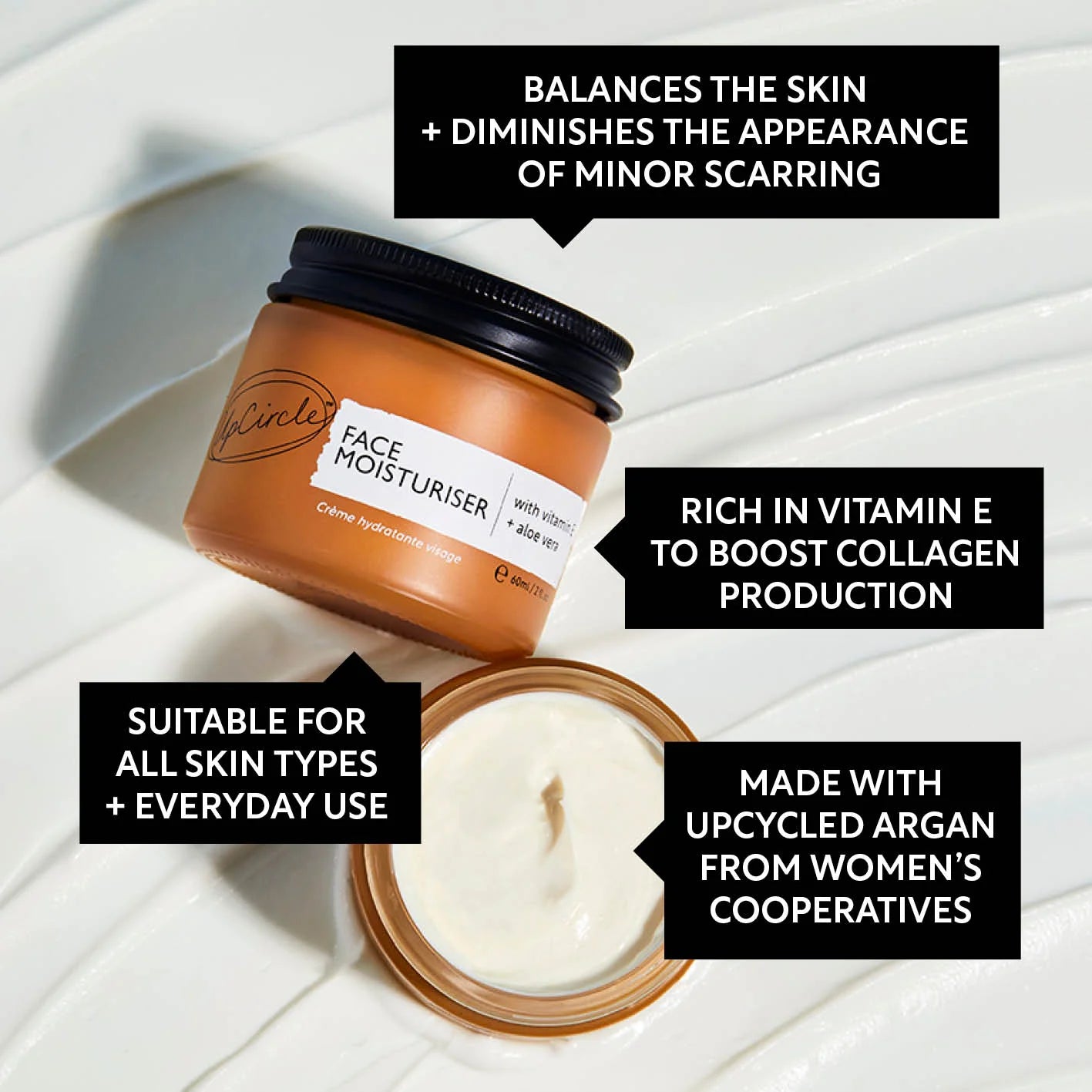 Face Moisturiser with Vitamin E