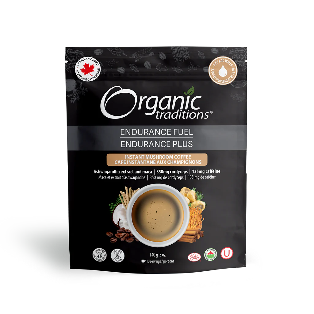 Endurance Fuel Mushroom Coffee - 140g bag