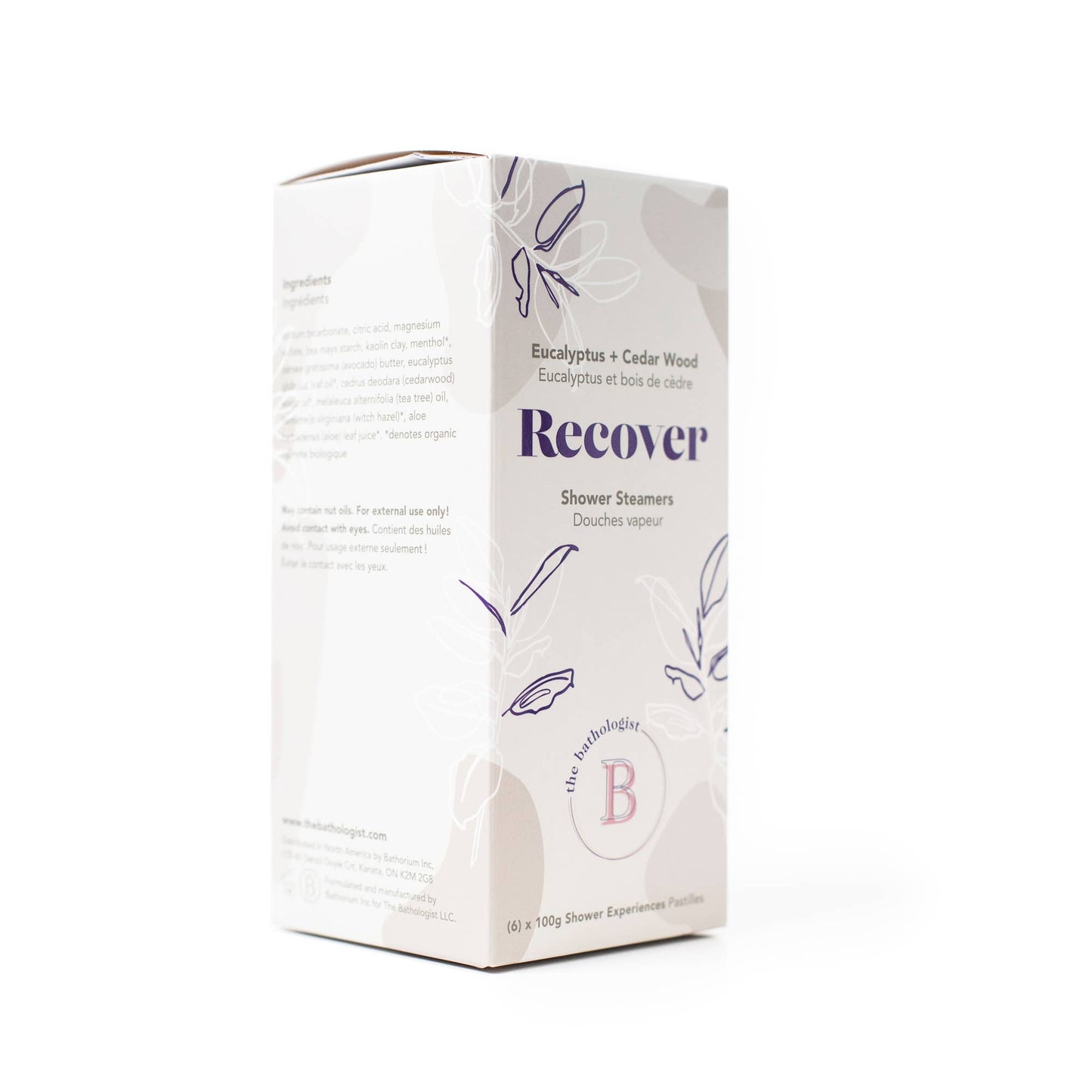 The Bathologist Recover Shower Steamers