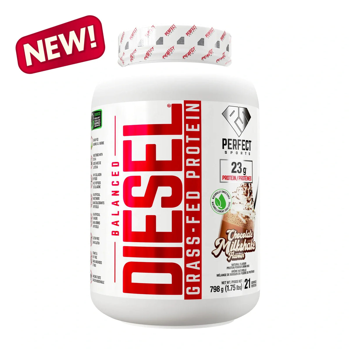 Diesel Balanced Grass-Fed Protein (1.75lb)