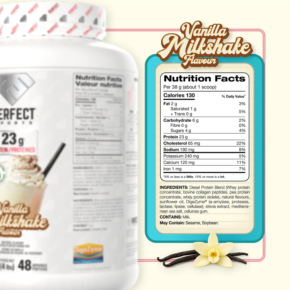 Diesel Balanced Grass-Fed Protein (4lb)