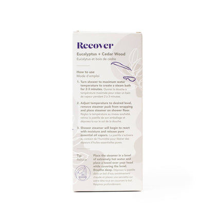 The Bathologist Recover Shower Steamers