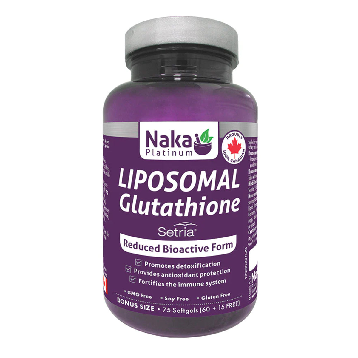 Liposomal Glutathione - Setria Reduced Bioactive Form (Setria 300 mg)