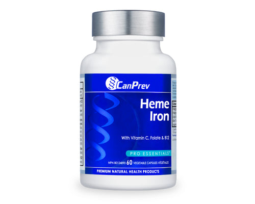 CanPrev Heme Iron 60 Veggie Caps