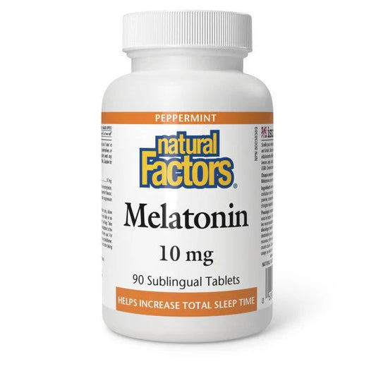 Melatonin 10mg, Peppermint 90 Sub-Tablets