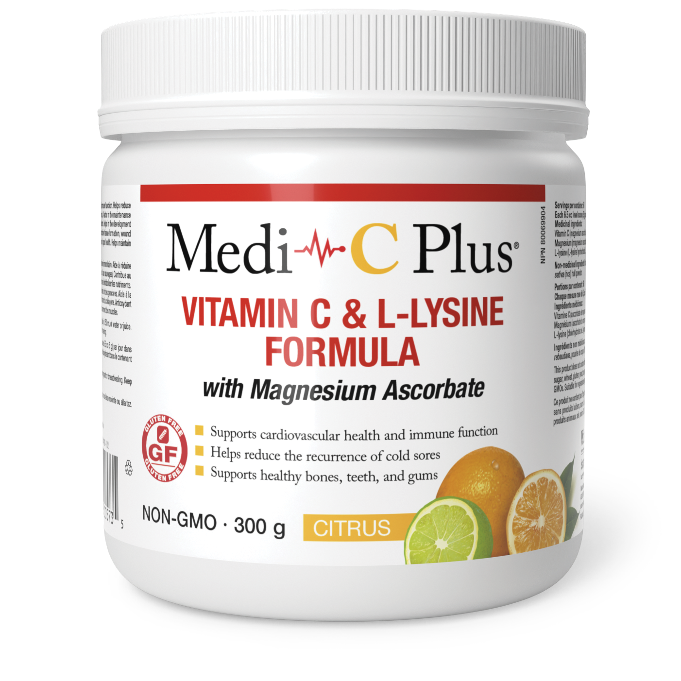 Medi~C Plus Citrus w/ Magnesium Pwd 300g