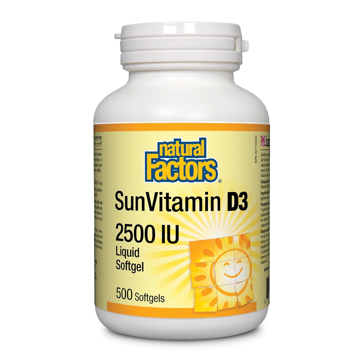 SunVitamin D3 2500 IU 500 Softgels