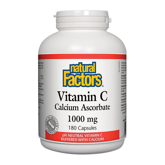 Vitamin C 1000mg Calcium Ascorbate 180 Caps