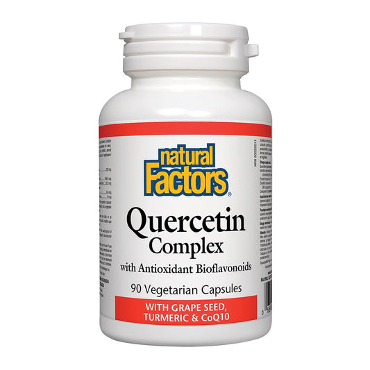Quercetin Complex with Grape Seed, Turmeric & CoQ10 90 Vcaps