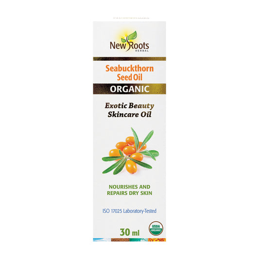 SEABUCKTHORN SEED OIL CERTIFIED ORGANIC 30 ML