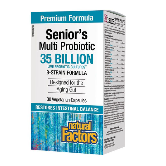 Senior's Multi Probiotic 35 Billion Active Cells 30 Vcaps