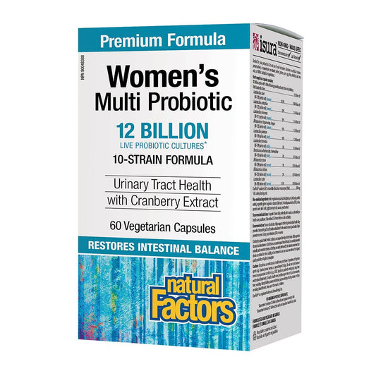 Women's Multi Probiotic with CranRich 12 Billion Active Cells 60 Vcaps