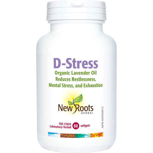 D-STRESS CERTIFIED ORGANIC 60 SOFTGELS