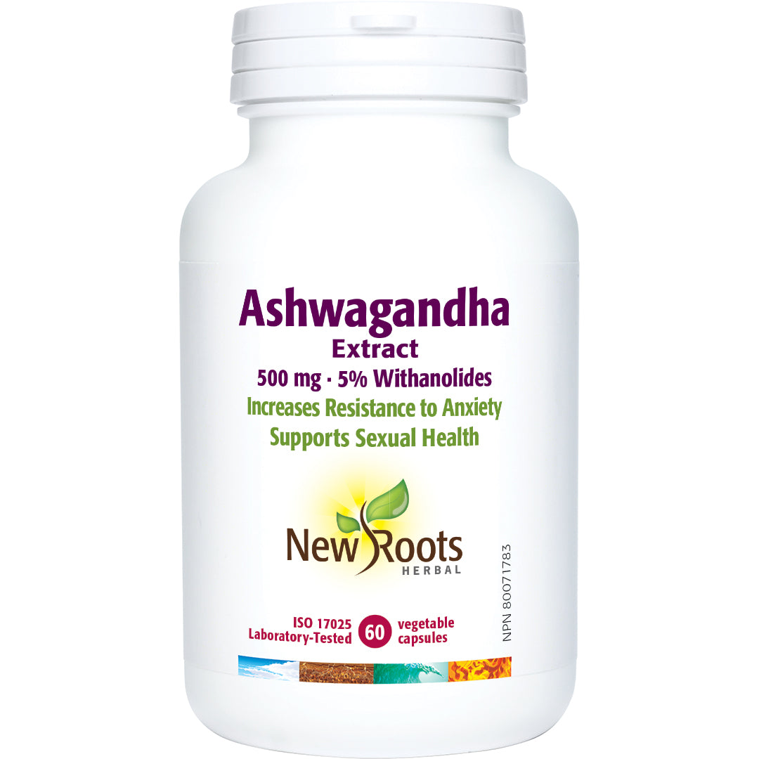 ASHWAGANDHA EXTRACT 500 MG 60 CAPSULES