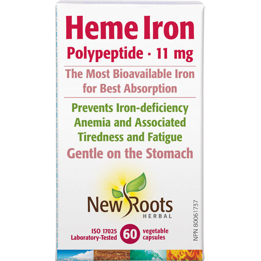 HEME IRON 11 MG 60 CAPSULES