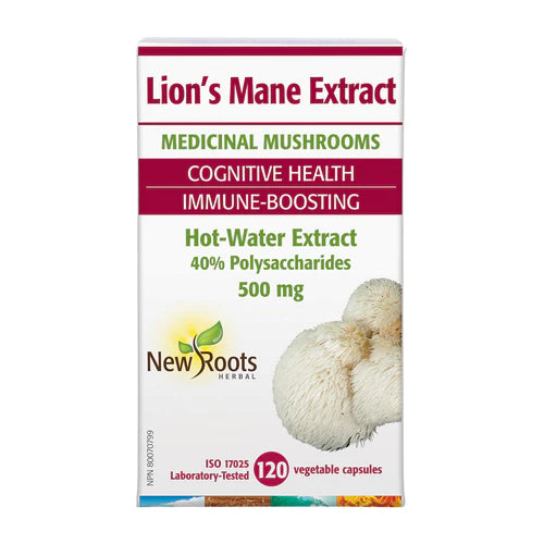 LION'S MANE (HERICIUM) 120 CAPSULES