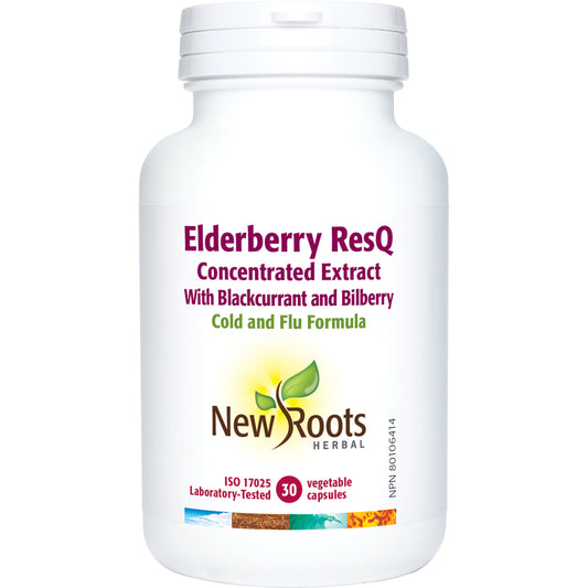 ELDERBERRY RESQ CONCENTRATED EXTRACT WITH BLACKCURRANT AND BILBERRY 30 CAPSULES