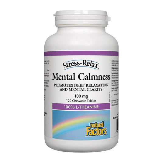 Mental Calmness 100 mg, Stress-Relax® 120 Chewables