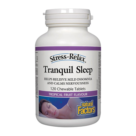 Tranquil Sleep, Tropical Fruit Flavour, Stress-Relax® 120 Chewables