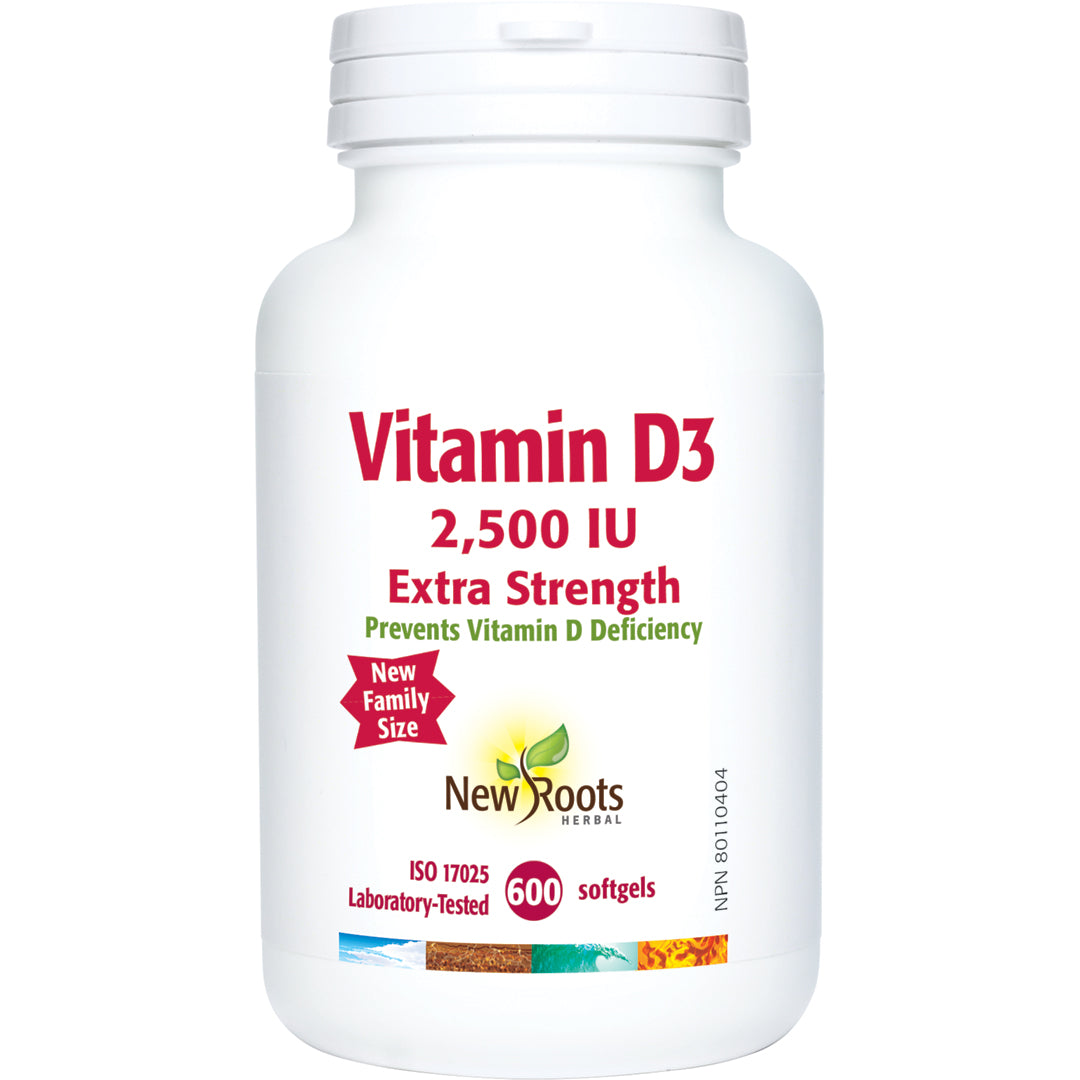 VITAMIN D3 2500 IU 600 SOFTGELS