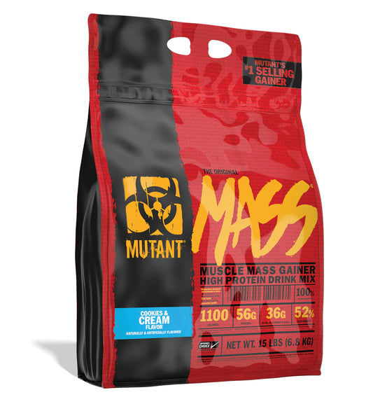 MASS Cookies & Cream Flavour 6.8 KG (15 LBS)