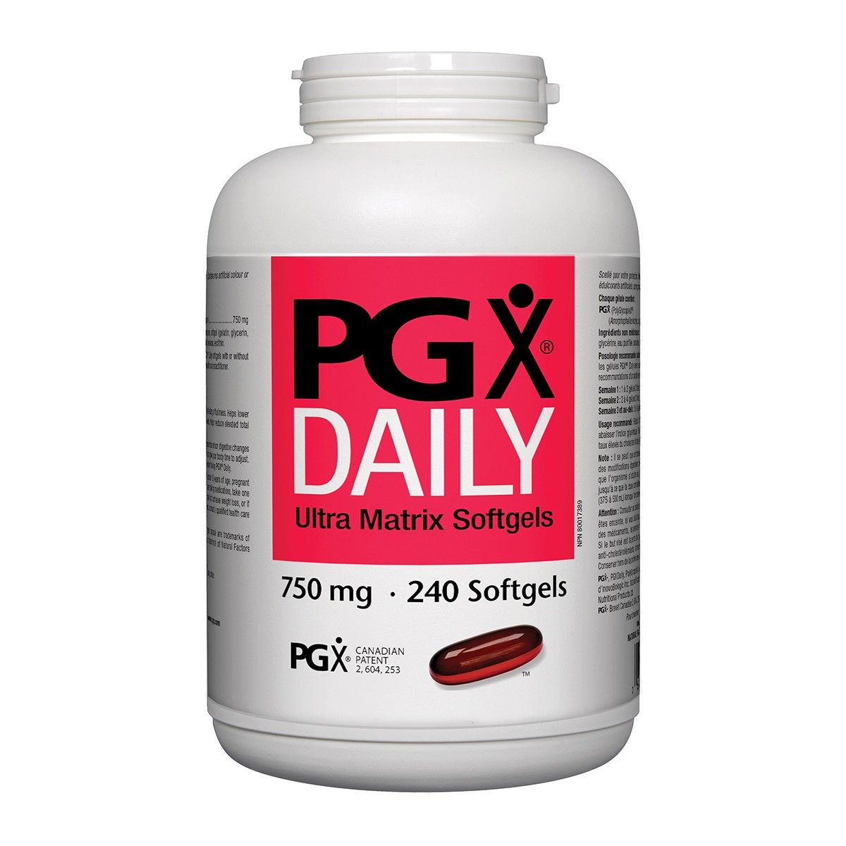 PGX Daily Ultra Matrix 750mg 240 Softgels