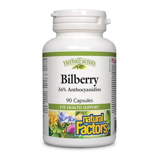 Bilberry, HerbalFactors® 90 Caps