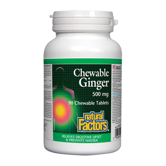 Chewable Ginger 500mg 90 Chewables