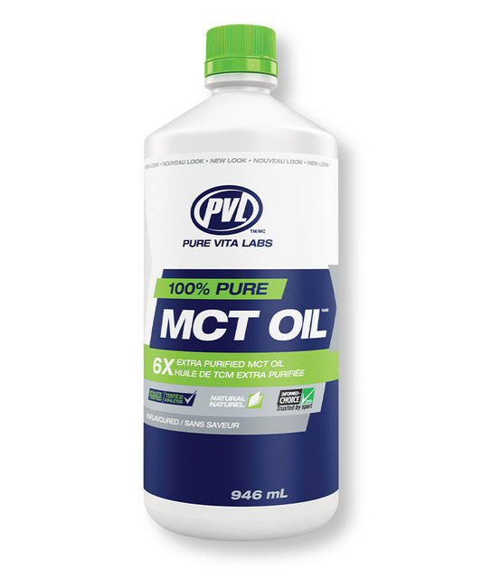 PVL 100% Pure MCT OIL Unflavoured 946 mL