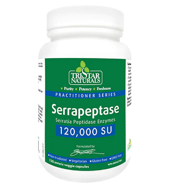 Tristar Naturals Serrapeptase 120 Vcaps
