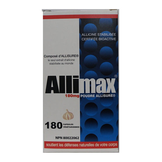 Allimax 180mg 180 Vcaps