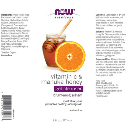 Vitamin C & Manuka Honey Cleanser 237mL