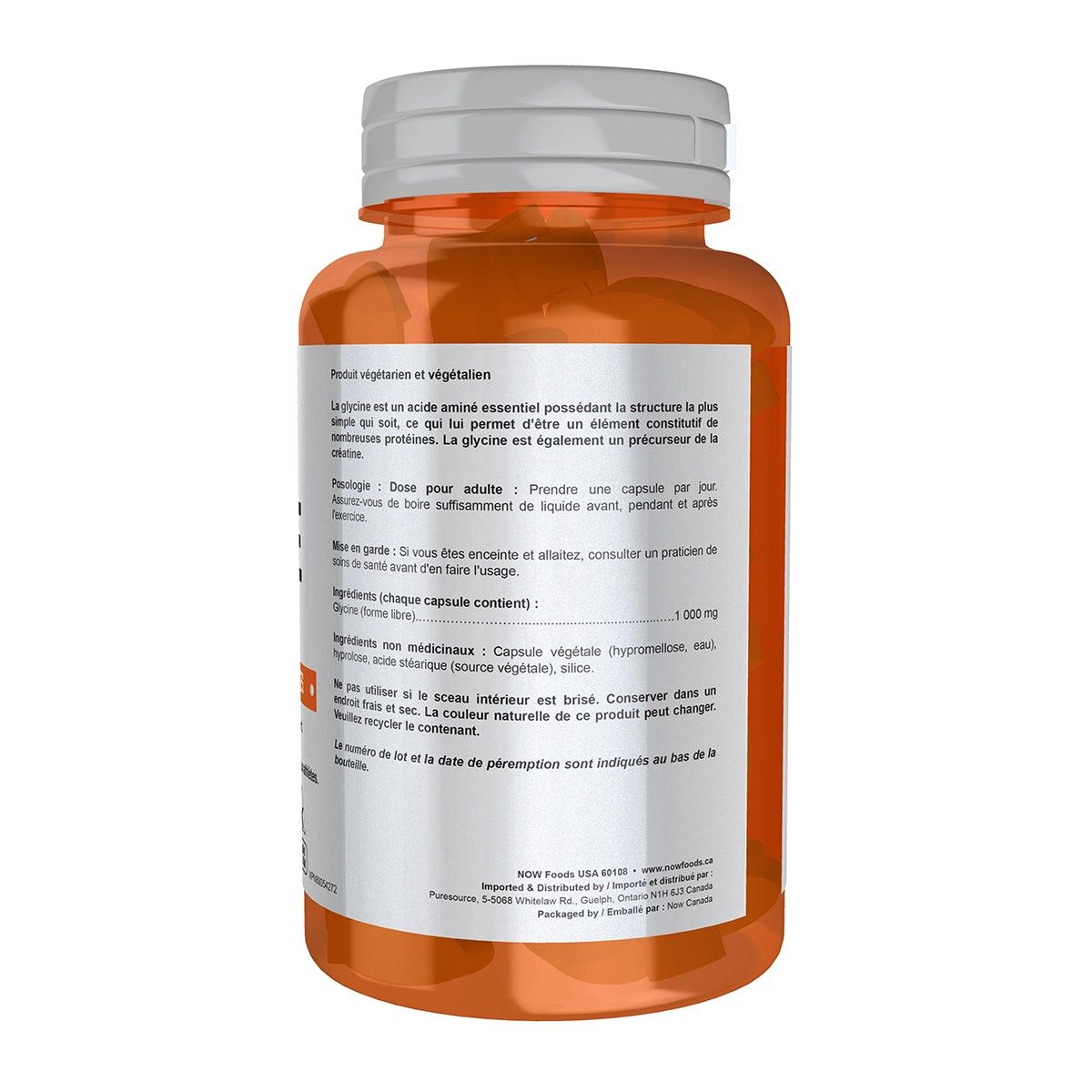 Glycine 1000mg 100 Vcaps