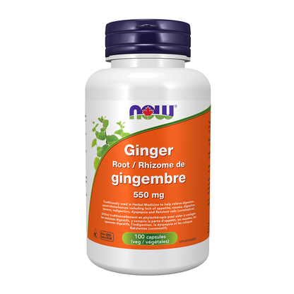 Ginger Root 550mg 100 Vcaps