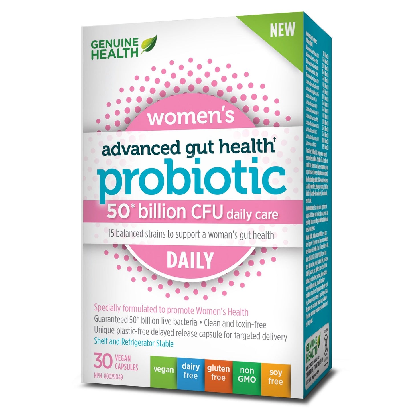Women's Advanced Gut Health Probiotic 50 Billion