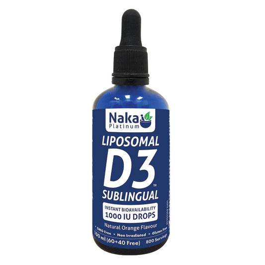 Vitamin D3 1000 IU drops Orange Flavour 100ml