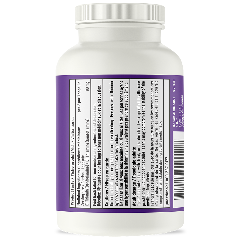Benfotiamine 120s Caps