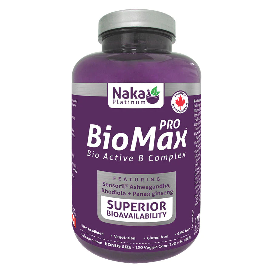 Biomax Powder Platinum Biomax Active B-Complex 150 Caps – New Age Health + Wellness