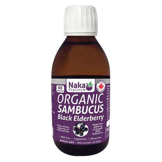 Platinum Organic Sambucus Black Elderberry 300ml