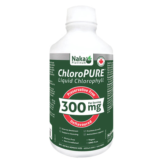 Platinum ChloroPure 300mg 600ml (preservative free)