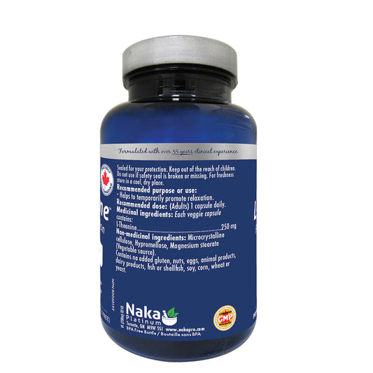 Platinum Pro L-  theanine 250mg 75Vcaps