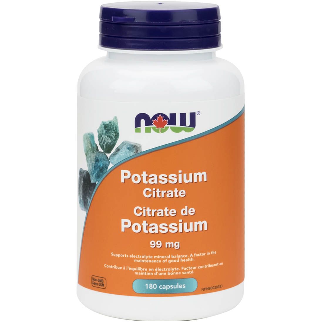 Potassium Citrate 99mg 180 Vcaps