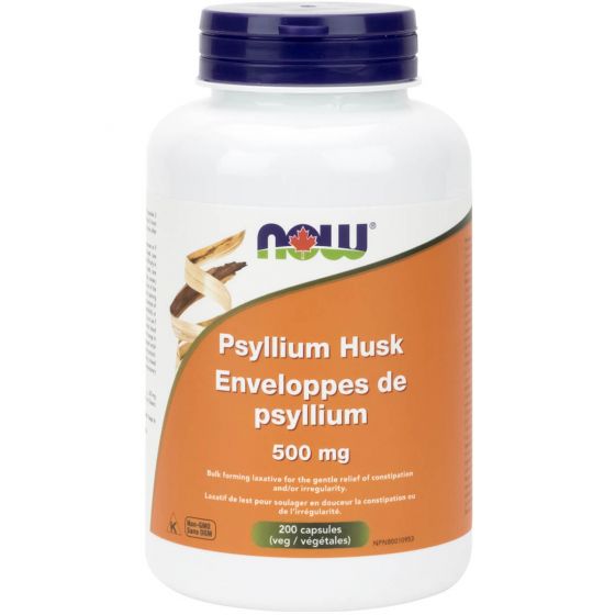 Psyllium Husk 500mg 200 Vcaps